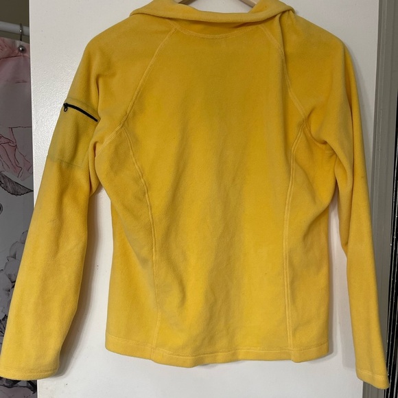 L.L. Bean Yellow Half-Zip Sweater - Picture 3 of 5
